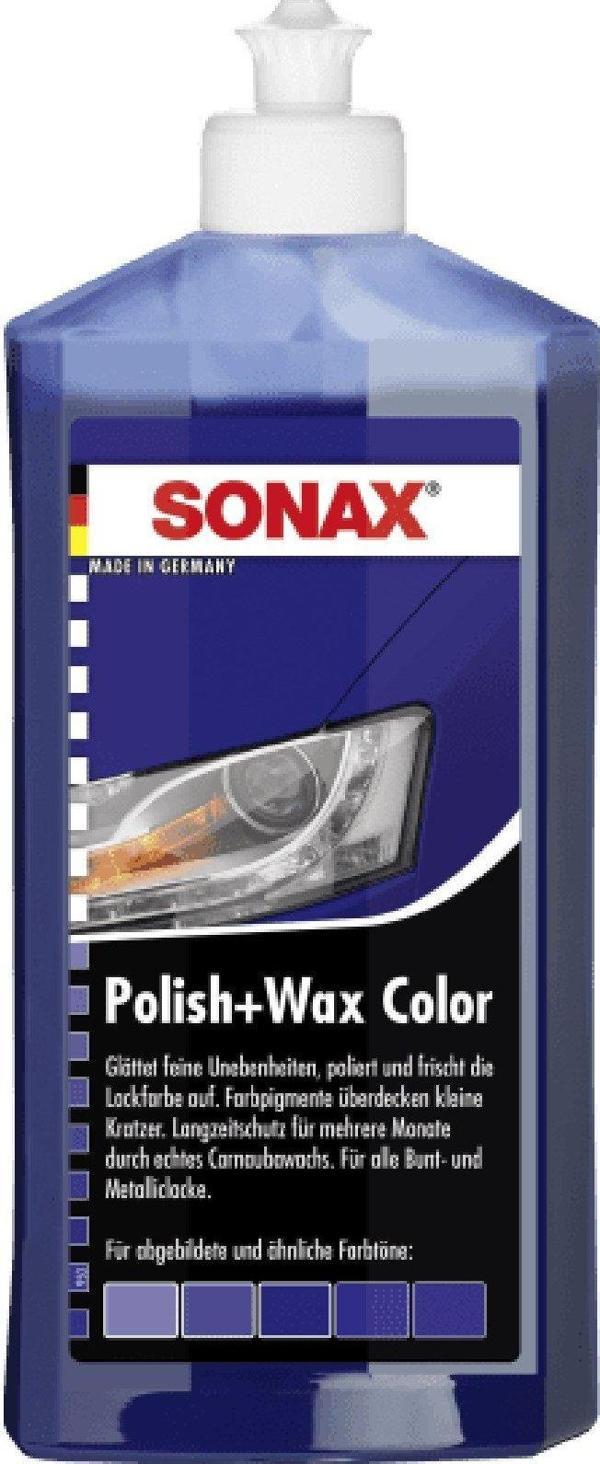 Sonax Renkli Nano Parlatıcı ve Koruyucu Cila Mavi 250 ml - Image 1