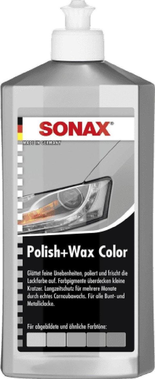 Sonax Renkli Nano Parlatıcı ve Koruyucu Cila Gri 500 ml - Image 1