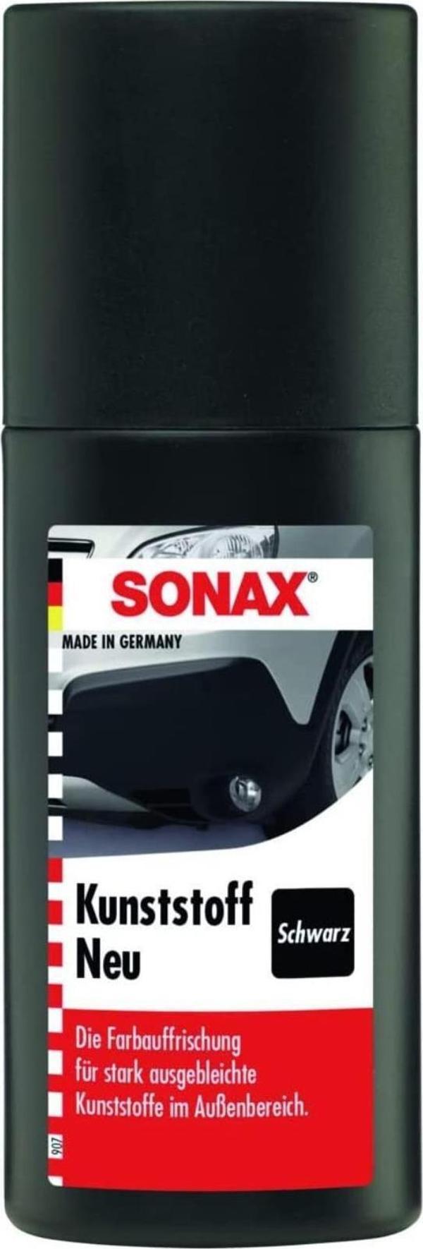 Sonax Dış Plastik Aksam & Tampon Boyası Siyah 100 ml - Image 1