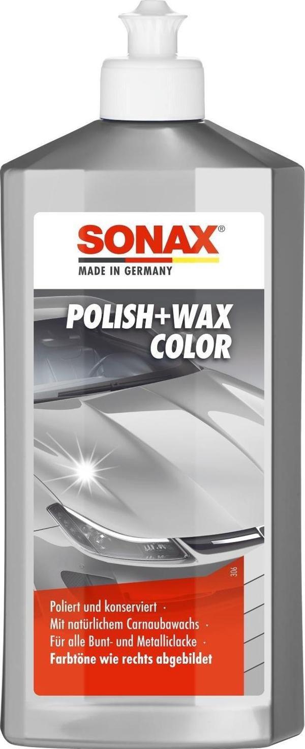 Sonax Renkli Nano Parlatıcı ve Koruyucu Cila Gri 250 ml - Image 1