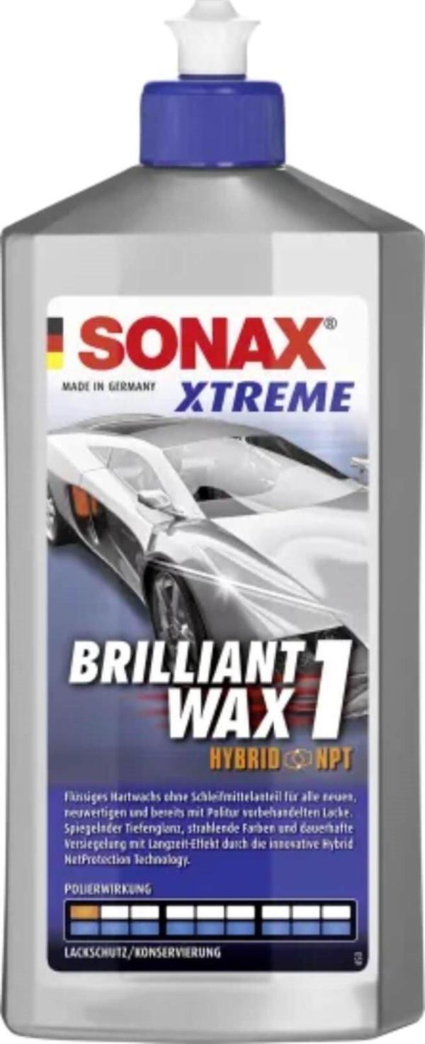 Sonax  Xtreme Çizik Giderici ve Parlatıcı Cila Hybrid NPT Yeni Araçlar için 250 ml. (No:1) - Image 1