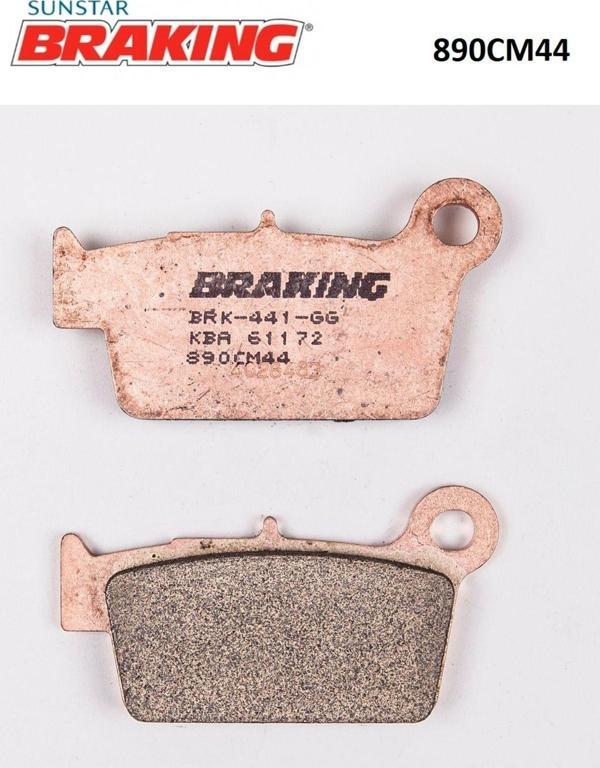 Braking Sinterli Arka Fren Balatası / Yamaha / Yz F / 450Cc / Arka / 2009-2010-2011-2012-2013-2014-2015-2016 - Image 1