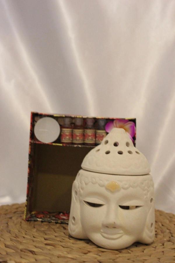 Buhardanlık Buda Set Budha Buhurdanlık Set SERAMİK - Image 1