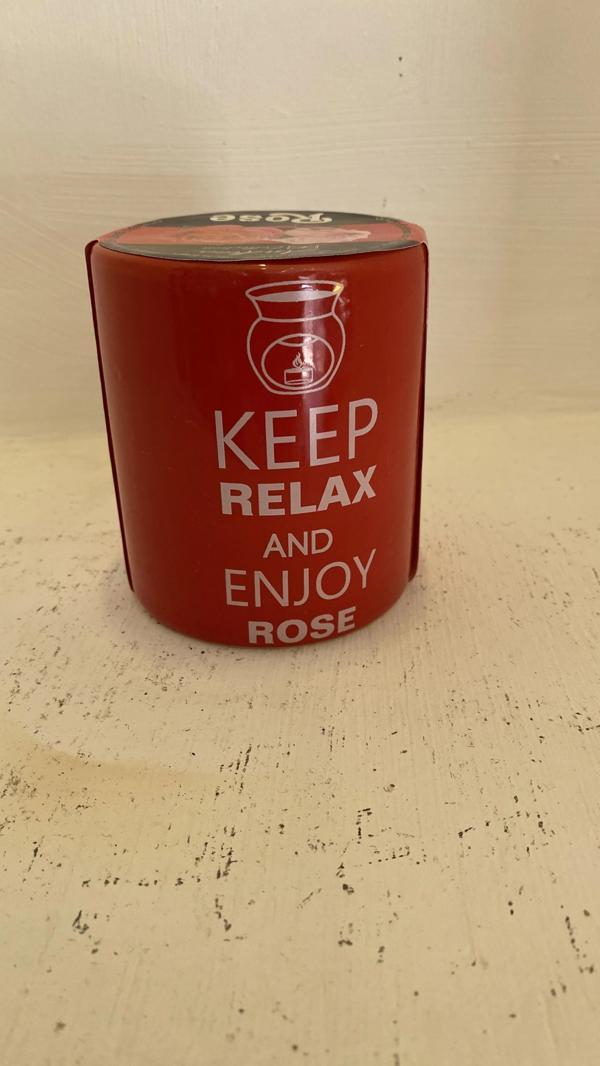 Buhardanlık Set Buhurdanlık Keep Relax Kırmızı - Image 1