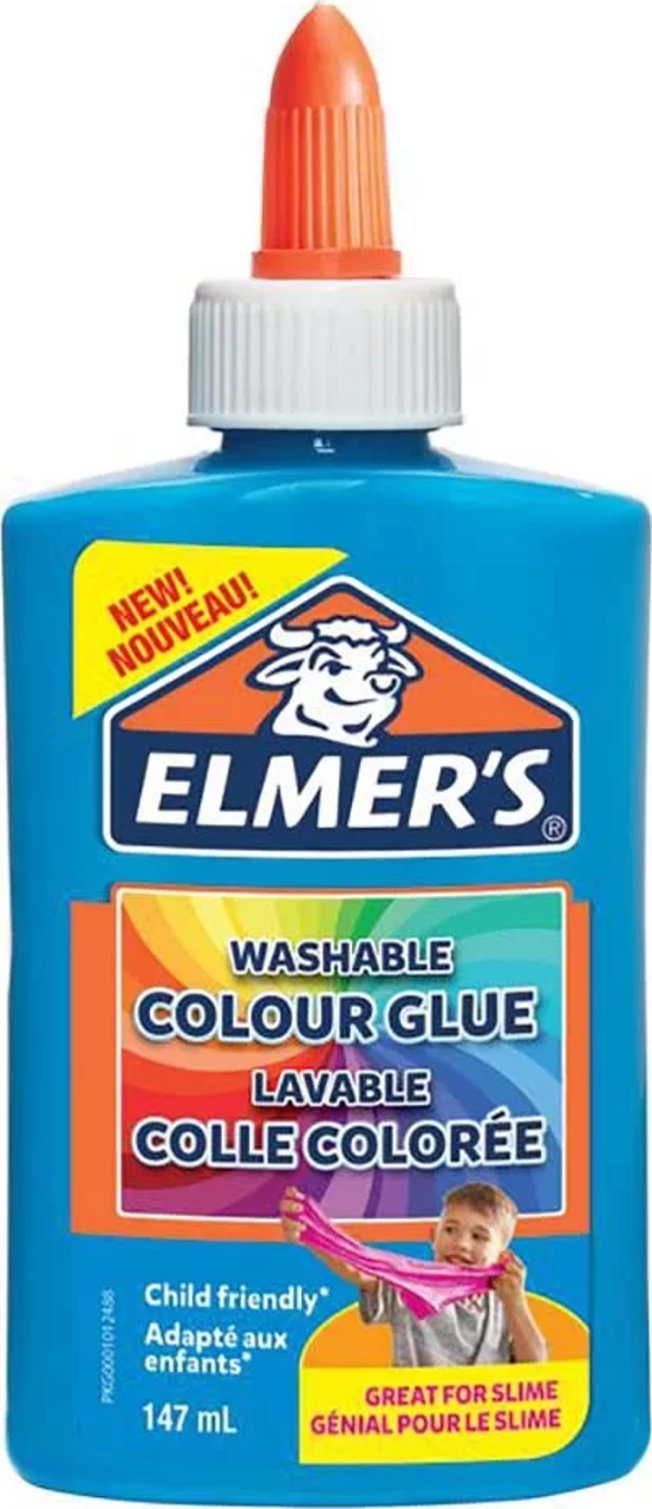Elmer’s Mat Renkli Sıvı Yapıştırıcı Mavi 147 ml 2109500 - Image 1