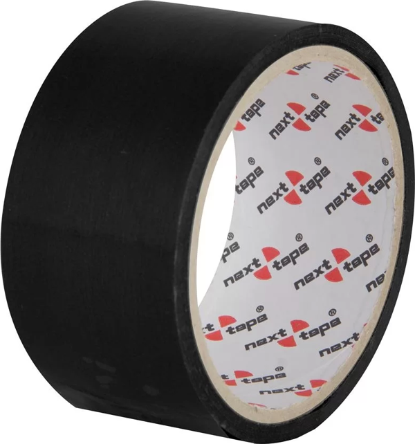 Next tape Koli Bandı Siyah 45 mm x 25 mt - Image 1