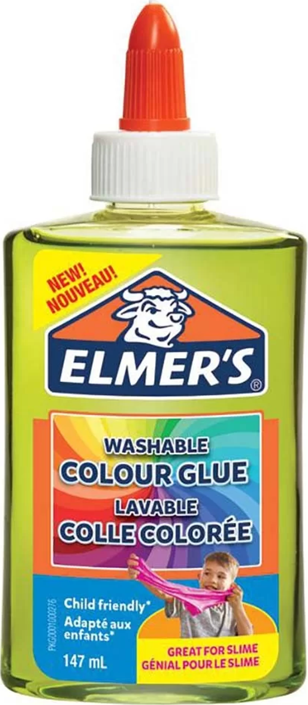 Elmer’s Şeffaf Renkli Sıvı Yapıştırıcı Yeşil 147 ml 2109504 - Image 1