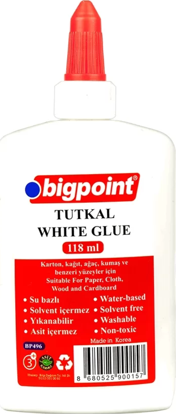Bigpoint Beyaz Tutkal 118 ml - Image 1