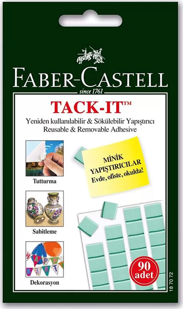 Faber Castell Tack-it Yeşil 50g - Image 1