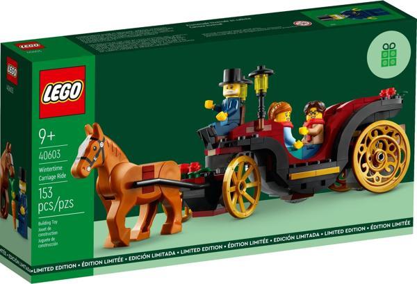 LEGO Exclusıve 40603 Wintertime Carriage Ride Icons Lımıted Edıtıon - Image 1