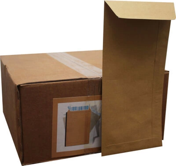 12x25cm Kraft Formula Zarf - 500 Adet - Image 1