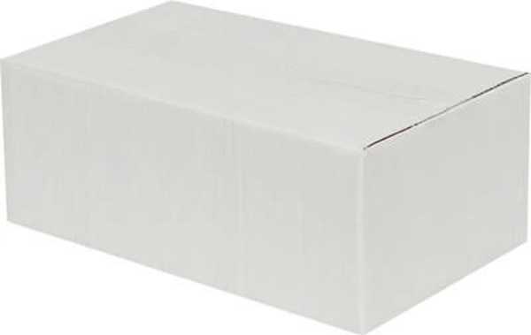 20x15x10cm Tek Oluklu Koli - Beyaz - Image 1