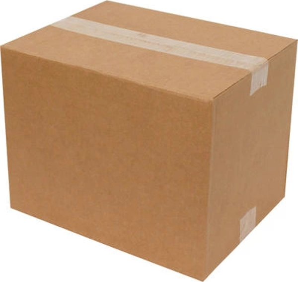 28x18,5x37cm Tek Oluklu Koli - Kraft - Image 1