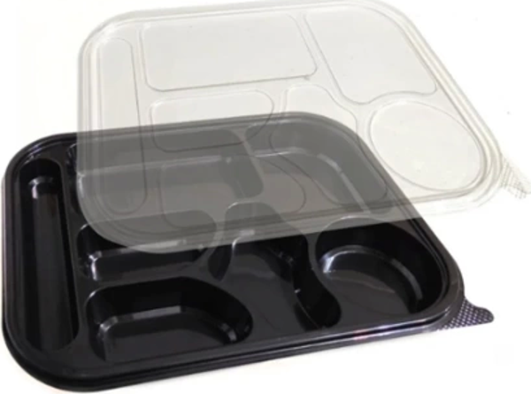 6 Bölmeli Kahvaltı Seti V412 ( 200 Adet ) - Image 1