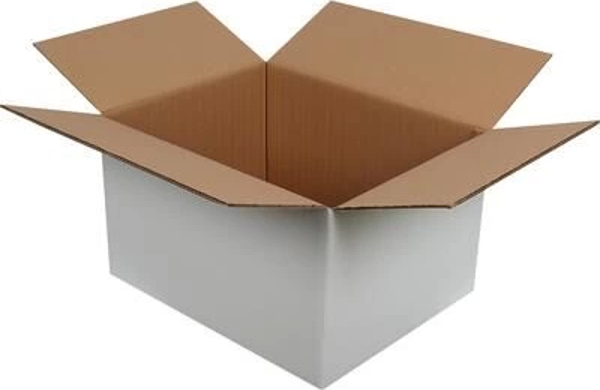 50x40x25cm Beyaz Çift Oluklu Koli - Image 1