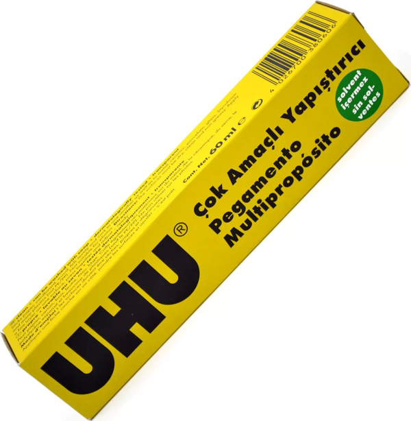 Uhu Solventsiz Çok Amaçlı Yapıştırıcı No:6 60 ml 38060 - Image 1