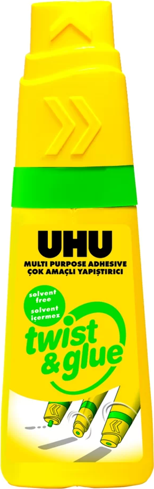 Uhu Twist&Glue Solventsiz Çok Amaçlı Yapıştırıcı 35 ml 38840 - Image 1