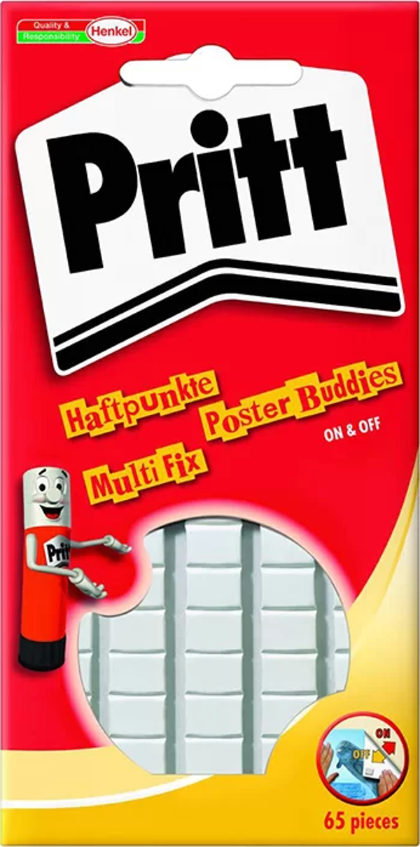 Pritt Çok Amaçlı Hamur Yapıştırıcı 65 Adet 35g Kod:19852 - Image 1