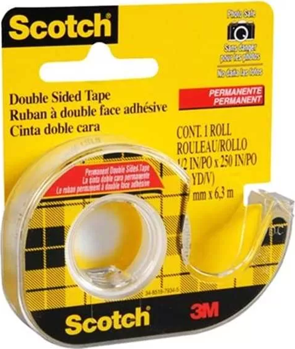 Scotch Çift Taraflı Bant Kesicili 12.7x6.3m - Image 1