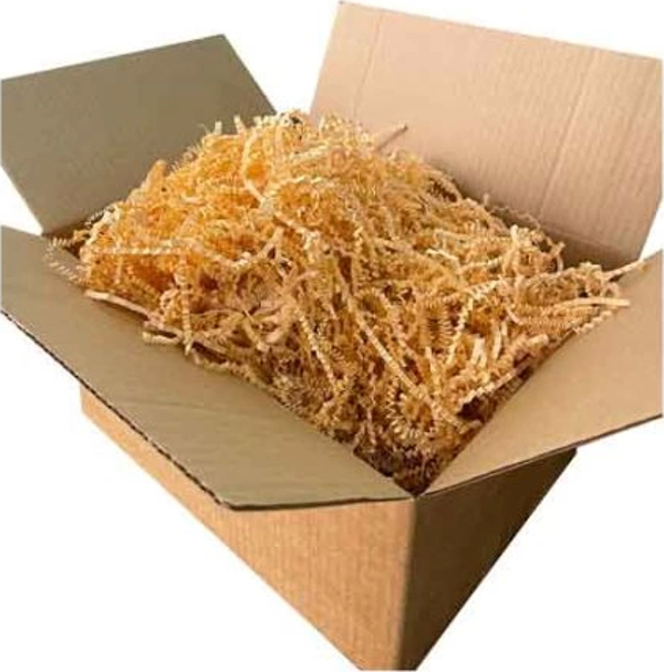 Zikzak Kırpık Kağıt Dolgu Malzemesi - Somon - 1Kg. - Image 1