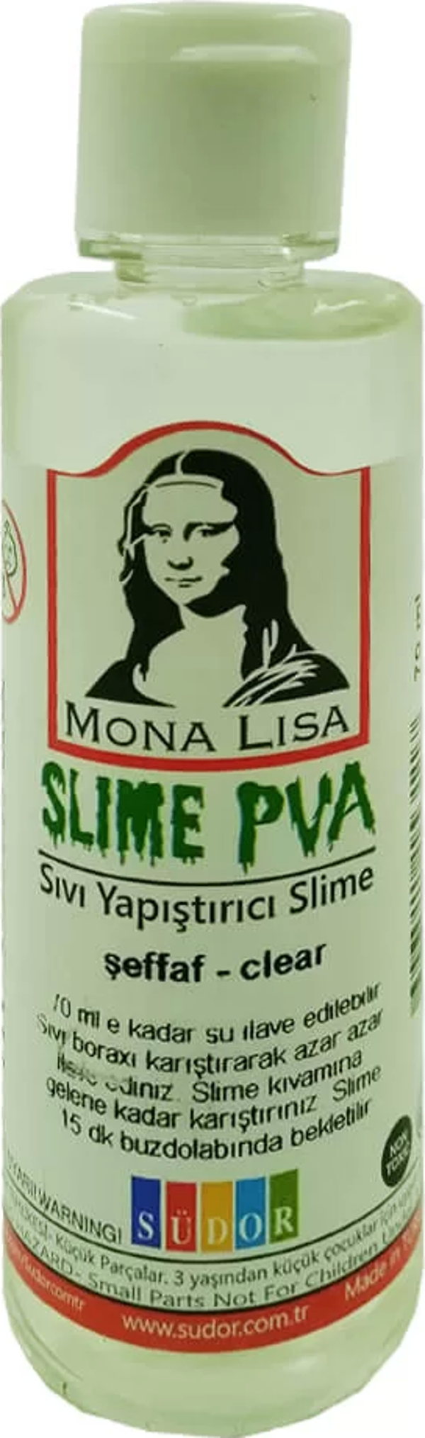 Südor Slime Sıvı Yapıştırıcı 70 ml Şeffaf SL01-1 - Image 1