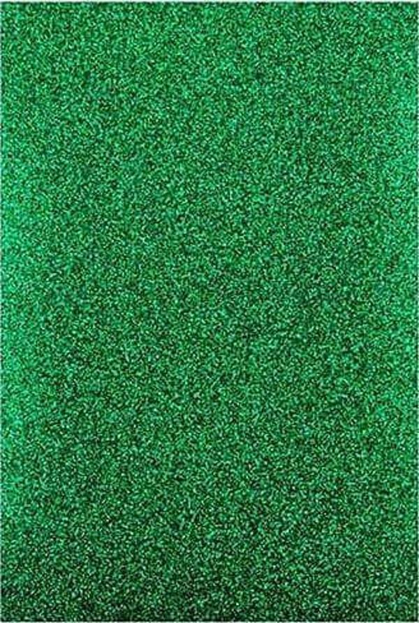 Ticon Fon Kartonu 50x70 Simli Yeşil 10'lu - Image 1