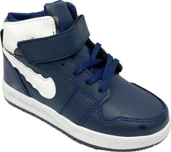 Callion 4067 Deri Sneakers Erkek Çocuk Spor Ayakkabı 31-35 Laci Beyaz - Image 1