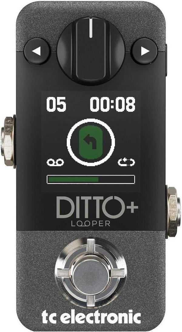 Tc Electronic Dıtto + Looper Yeni Nesil 60 Dakikalık Çok Oturumlu Looper Pedalı - Image 1