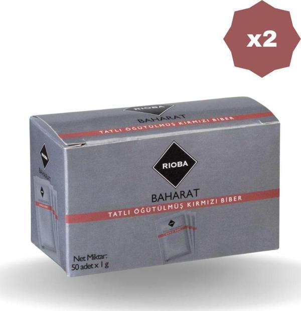 Rioba Toz Biber 50 Adet 1 G - (2 Adet) - Image 1