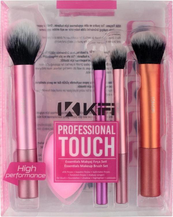 Kifi Professionel Touch Essantials Makyaj Fırça Seti - Image 1