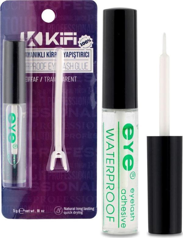 Kifi Fırçalı Şeffaf Takma Kirpik Yapıştırıcısı 5 Gr - Image 1