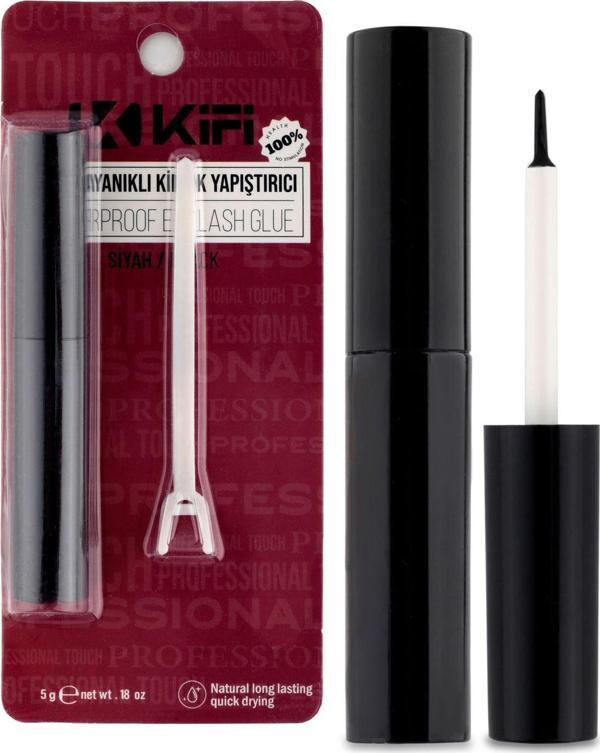 Kifi Fırçalı Siyah Takma Kirpik Yapıştırıcısı 5 Gr - Image 1
