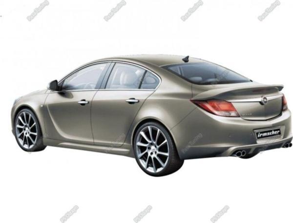Ps Dizayn Opel Insignia (2009-2013) Irmscher Arka Tampon Eki - Difüzör (Fiber) - Image 1