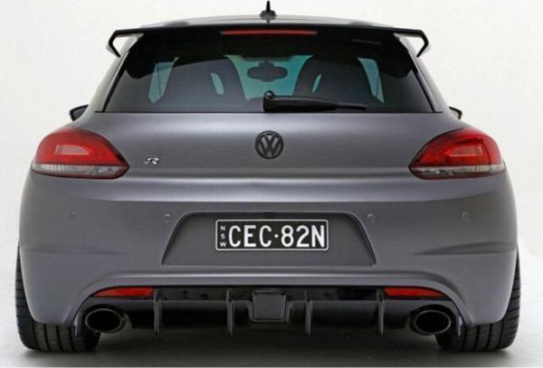 Ps Dizayn Volkswagen Scirocco (2009-2014) R Cup Spoiler (Fiber) - Image 1