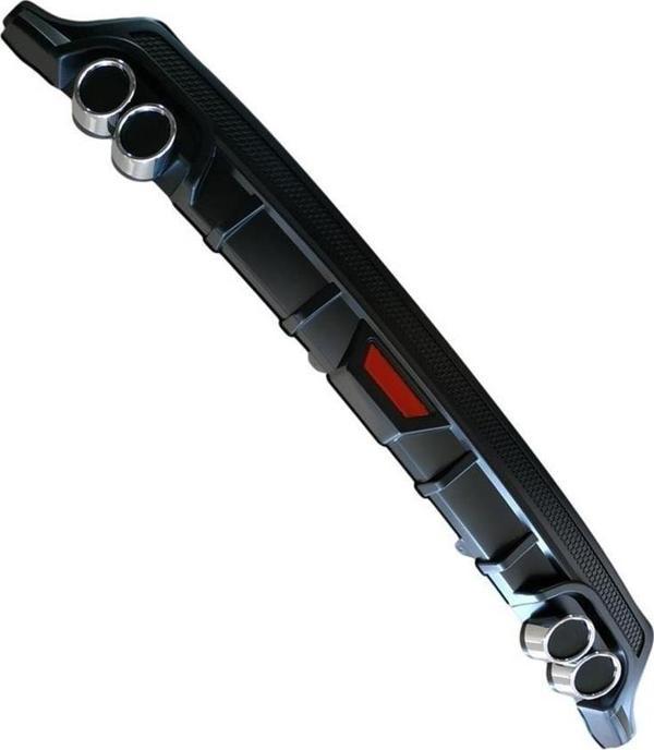 Ps Dizayn Universal Arka Uyumlutampon Eki - Difüzör Mat Siyah (Plastik) (Toyota Still) - Image 1