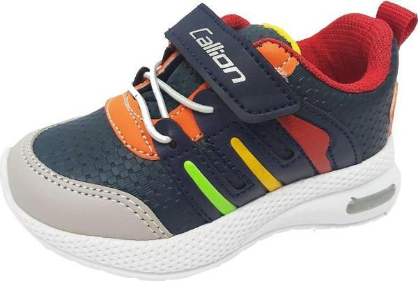 Callion 02 Işıklı Deri Cırtlı Bebe Çocuk Spor Ayakkabı - Image 1