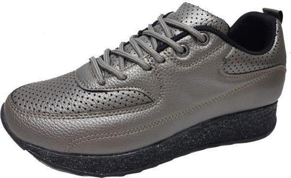 Flet 104 Deri Trend Fashıon Kadın Spor Ayakkabı - Image 1