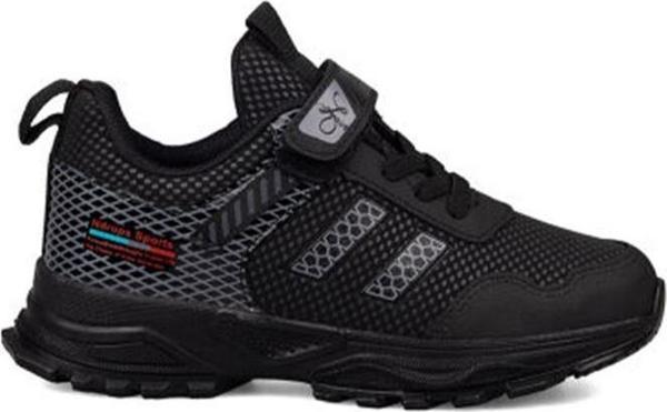 Ndrops 05 Anorak Çocuk Sneakers Ayakkabı 26-30 Siyah Füme - Image 1