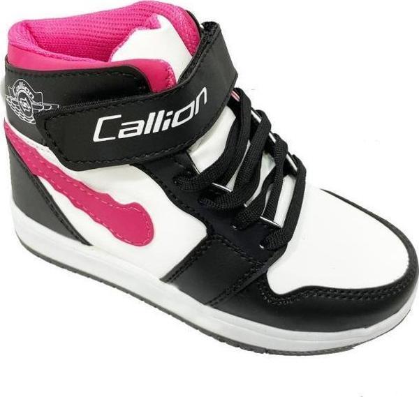 Callion 4067 Deri Sneakers Kız Çocuk Spor Ayakkabı 31-35 - Image 1
