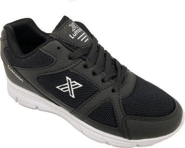 Lıttoon 251-24 Anorak Fashıon Sneaker Kadın Ayakkabı Siyah-Beyaz - Image 1