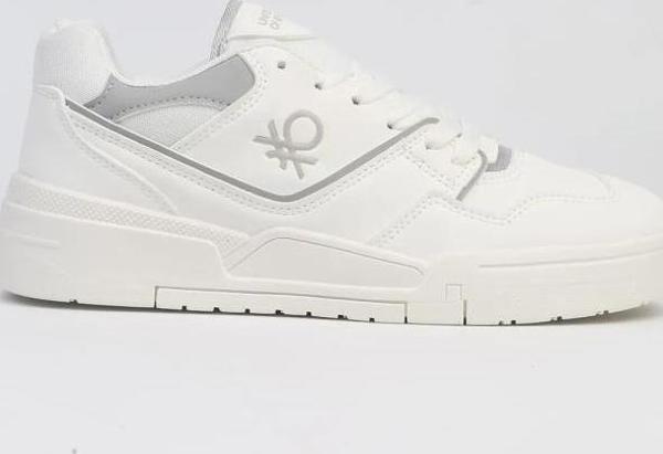 BENETTON BNİ-10081 KALIN TABAN UNİSEX İTHAL SPOR AYAKKABI - Image 1