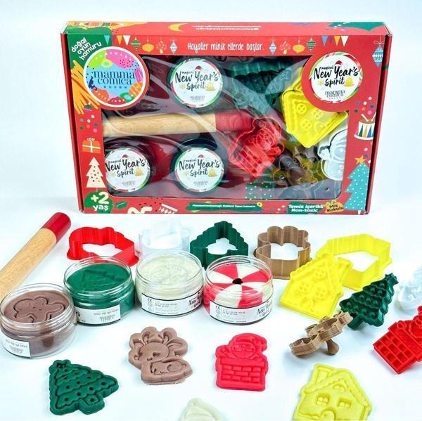Yeni Yıl Doğal Oyun Hamuru Seti - Image 1