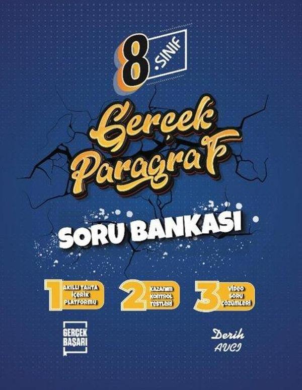 8. Sınıf Gerçek Paragraf Soru Bankası - Gerçek Başarı Yayınları - Image 1