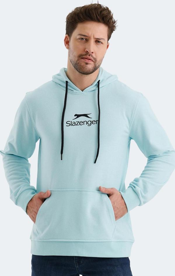 Slazenger ONCA Erkek Sweatshirt Turkuaz - Image 1
