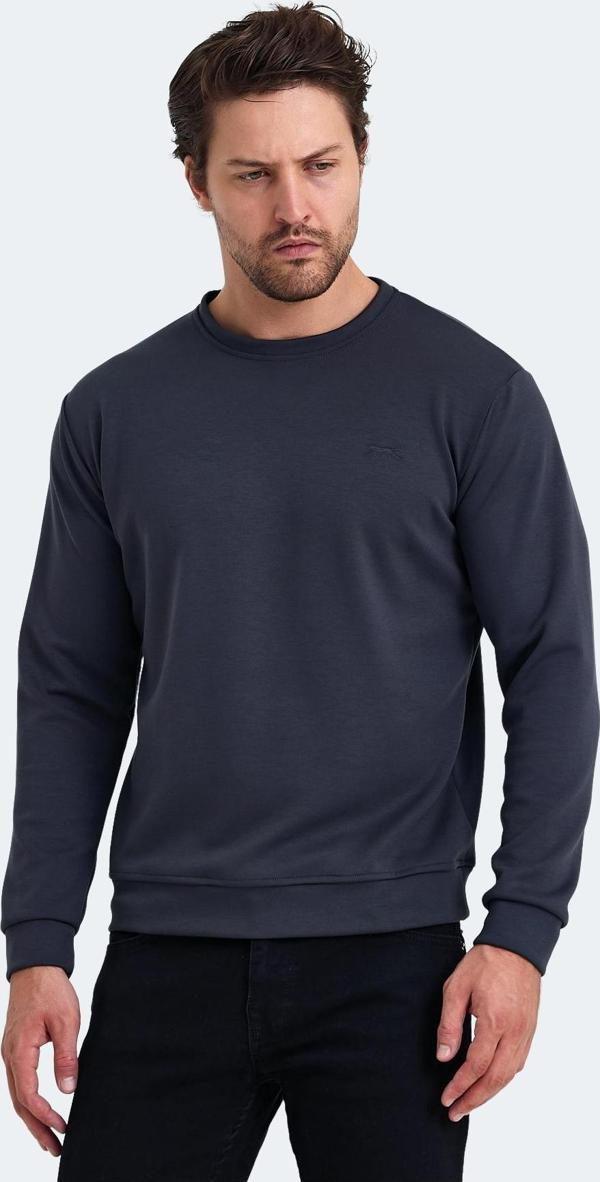 Slazenger KLARIS I Erkek Sweatshirt Gri - Image 1
