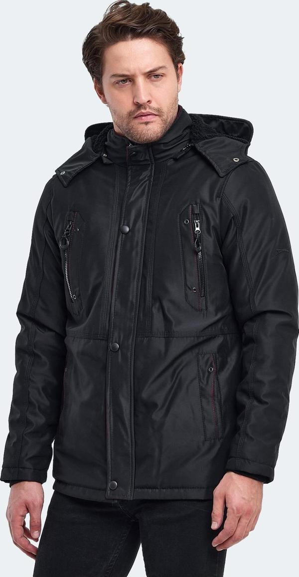 Slazenger HOLD Erkek Mont &amp; Kaban Siyah - Image 1