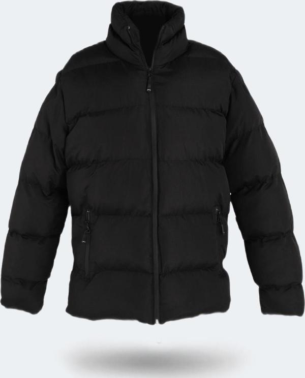 Slazenger HAMA Büyük Beden Erkek Mont &amp; Kaban Siyah - Image 1