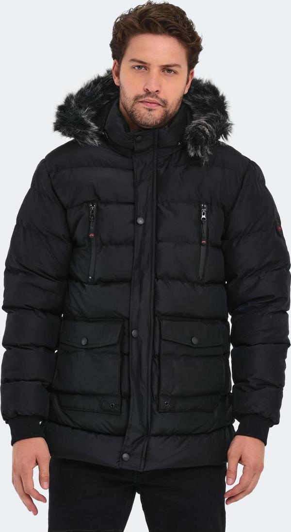 Slazenger HARDMAN IN Erkek Mont &amp; Kaban Siyah - Image 1