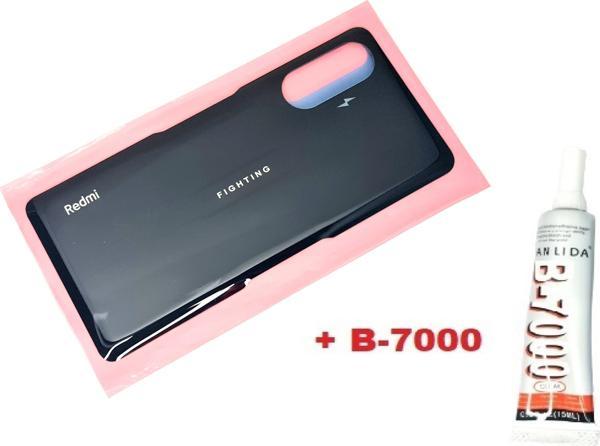 Tkgz Xiaomi Redmi K40 Gaming Arka Pil Batarya Kapağı (CAM+B-7000) SİYAH - Image 1