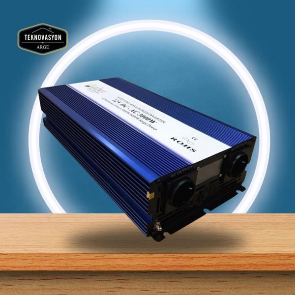 3000 Watt 12V Tam Sinüs İnverter Alpex - Image 1